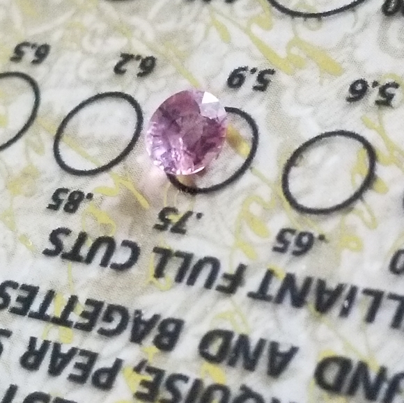 light violet purple pink  spinel under .50 carats - Picture 4 of 16